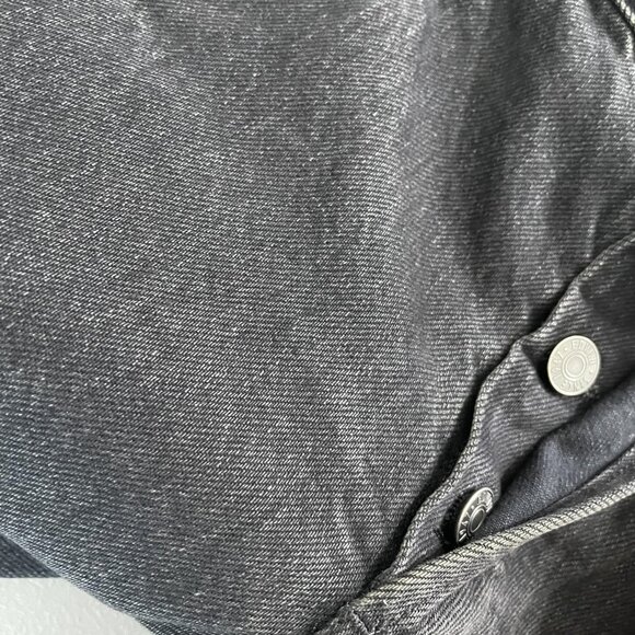 Edwin Jeans Womens 29 Washed Black Simone-Maire Straight USA Button Fly - Picture 7 of 12